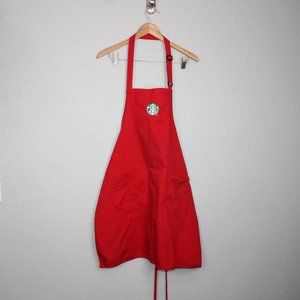 Starbucks Red Holiday Apron One Size